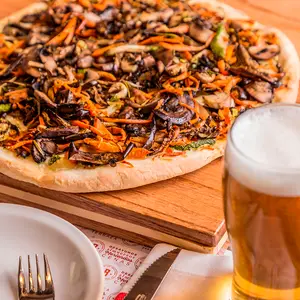 Pizza ahumada