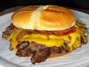 Bacon triple + papas