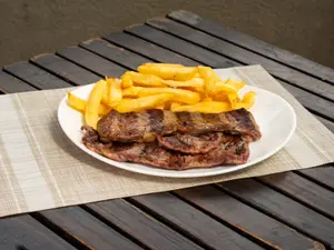 Entraña mas fritas