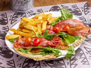 Mila hierro + fritas