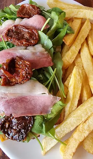 Suprema hierro + fritas