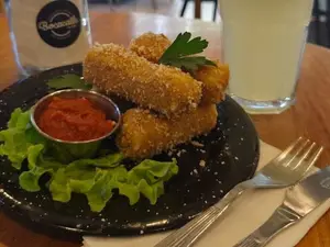 Bastones de mozzarellas