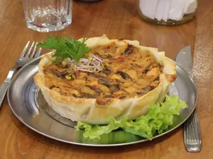 Tarta pollo