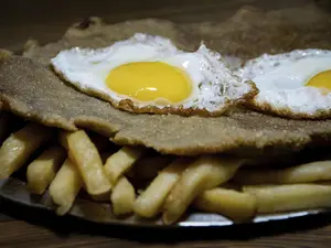 Milanesa A Caballo Indi
