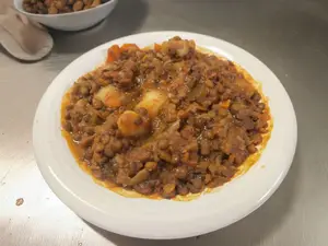 guiso de lentejas