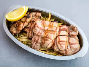 Bondiola de cerdo grillada