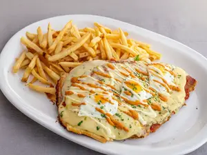 Milanesa gran bodegón individual