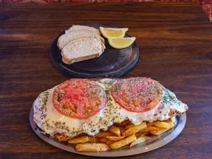 Milanesa napo para compartir