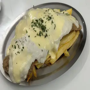 Milanesa suiza para compartir