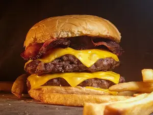 Cheese bacon doble