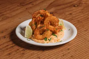 Langostinos en panko