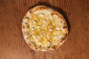 Pizza cipola y capra