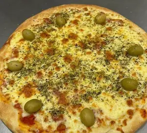 Pizza mozzarella grande