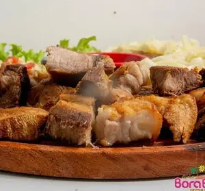 Chicharrón de cerdo.