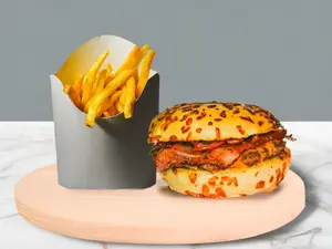 Burger Cheesebacón simple