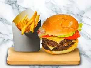 Burger Isla doble