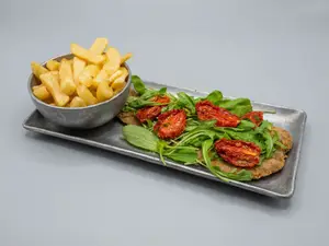 Milanesa italiana c/guanicion