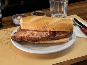 Sándwich de bondiola
