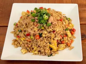 Arroz chaufa mixto