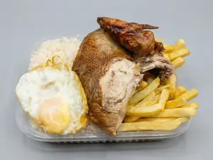 1/4 pollo a la brasa BC