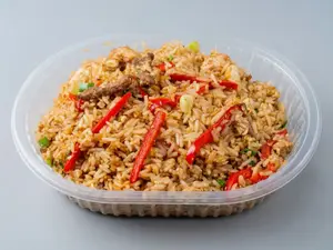 Chaufa vegetariano