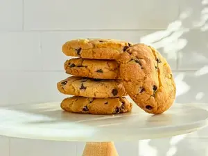 Cookie de vainilla con chips de chocolate