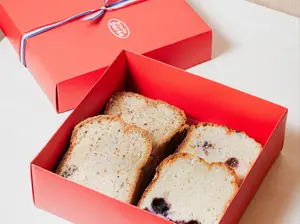 4x3 en porciones de budin