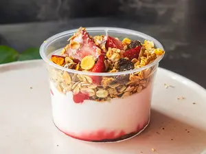 Verrine de frutilla & granola