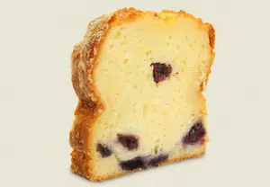 Budín de limón & arándanos