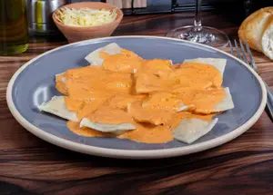 Ravioles de trucha