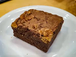 Brownie con nuez