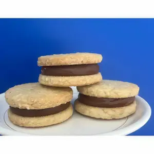 Alfajor avena y almendra