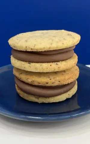 Alfajor de avellanas