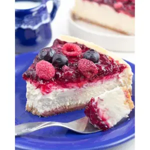 Cheesecake con frutos rojos