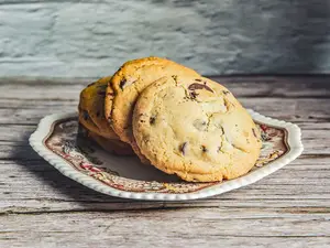 Cookie De Vainilla Con Chips