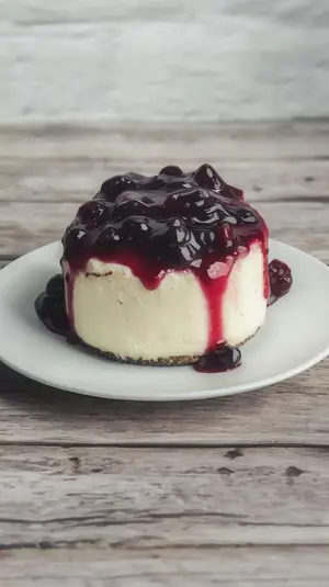 Mini cheesecake frutos rojos