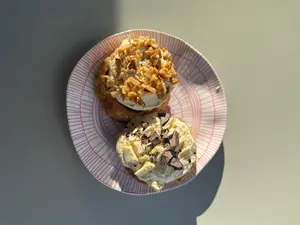 Roll de canela c/cream cheese