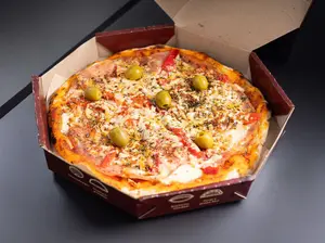 Jamón y morrones