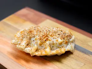 Peras y queso azul