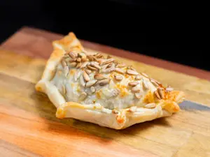 Puerros y hongos