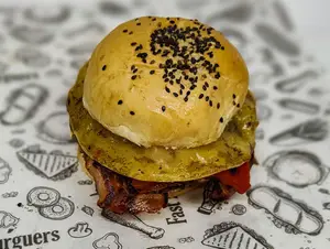 Hamburguesa Provoleta Doble