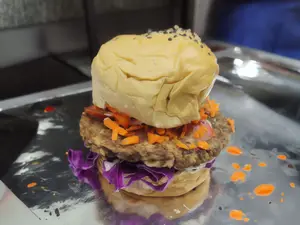 Hamburguesa Veggie Simple