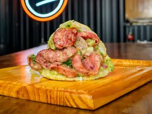 Arepa chorimole