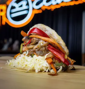 Arepa vegetariana