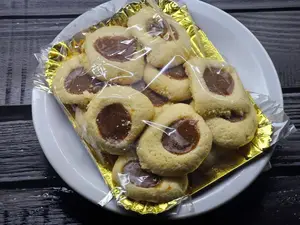 Pepas  de dulce de leche