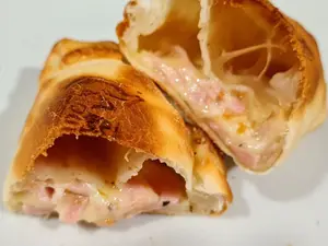Emp de jamón y queso al horno