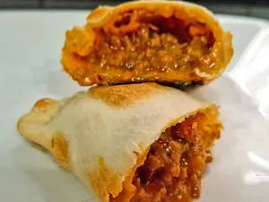 Empanada de burger al horno