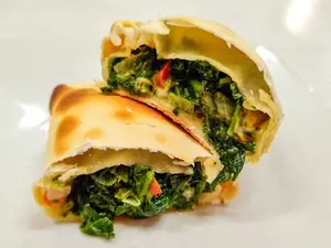 Empanada de verdura frita