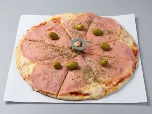 Pizza  jamón