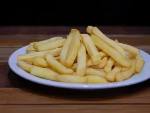 Porción de papas fritas